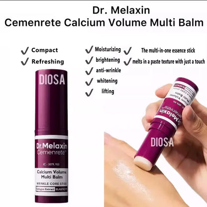 Dr. Melaxin Skincare Set Rice Exfoliating Serum Facial Moisturizing Serum Blackhead Removal Pore Shrinking Facial Cream Stick