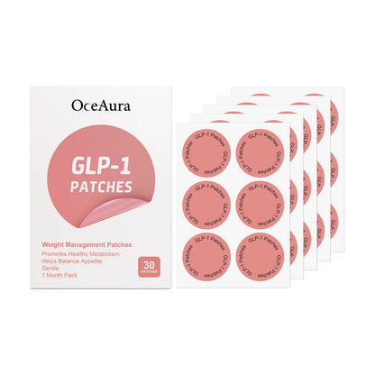 Glp1 Patches for Weight Loss Firming Shaping Skin Abdomen Fat Burning Natural Ingredient Blood Sugar Balance Body Slimming Patch